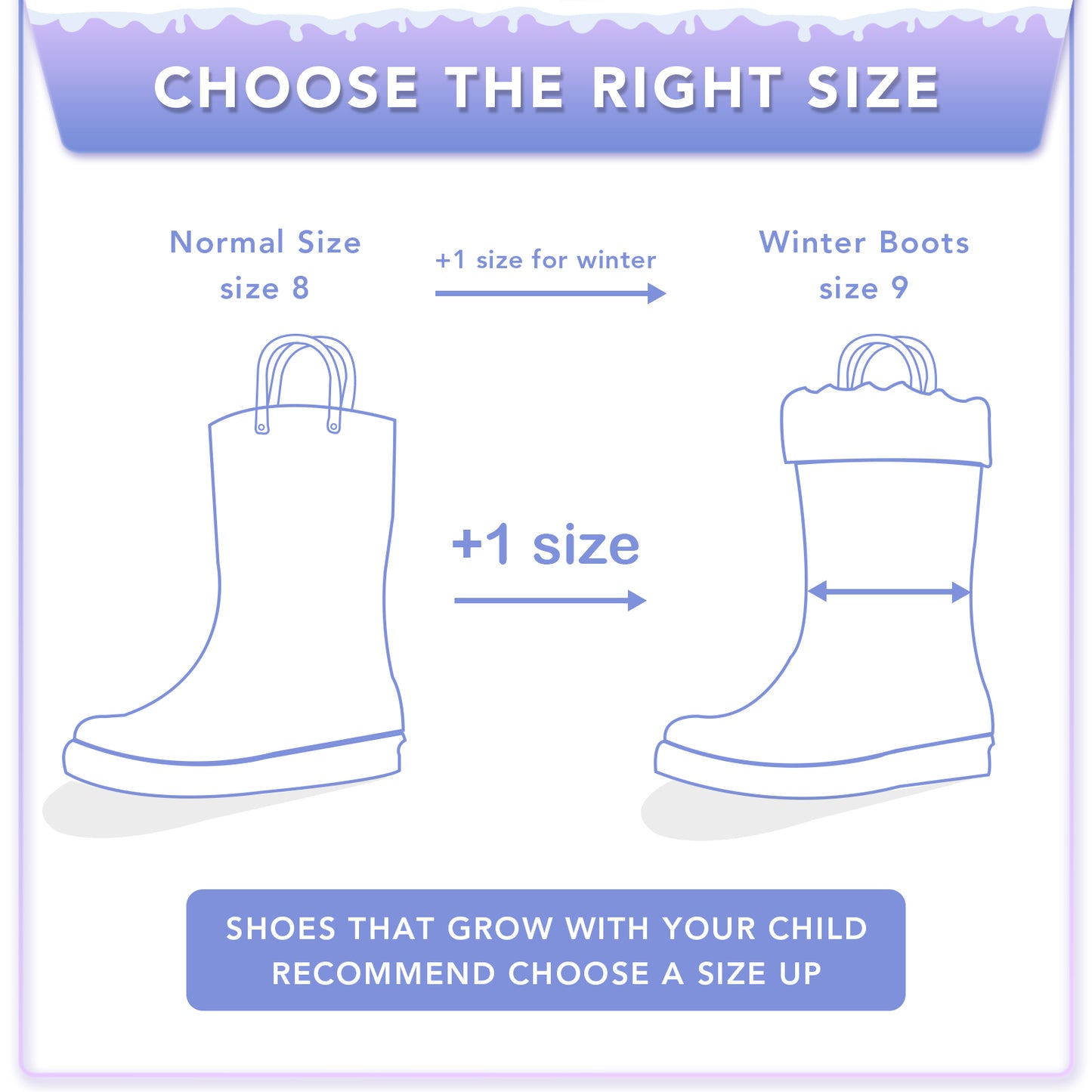 light up purple warm rain boots